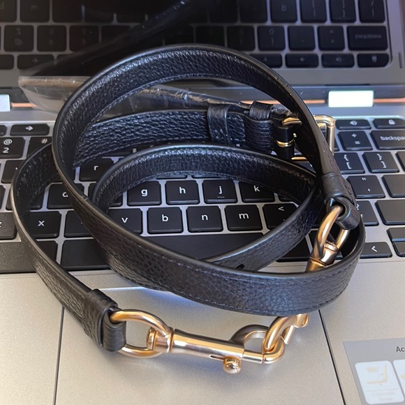 Coach Bags Coach Black Leather Adjustable Replacement Strap Poshmark